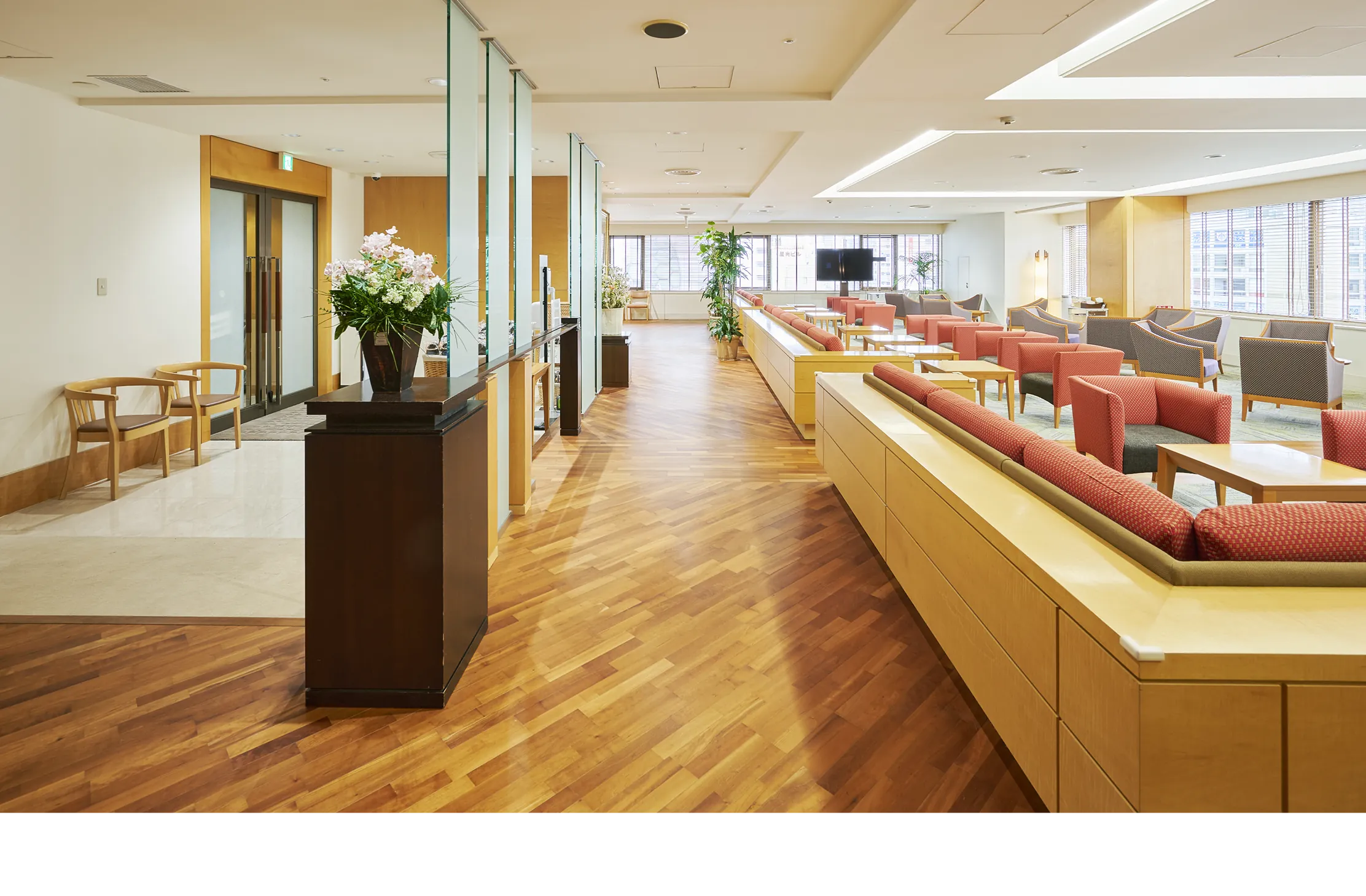 大野クリニックの待合室