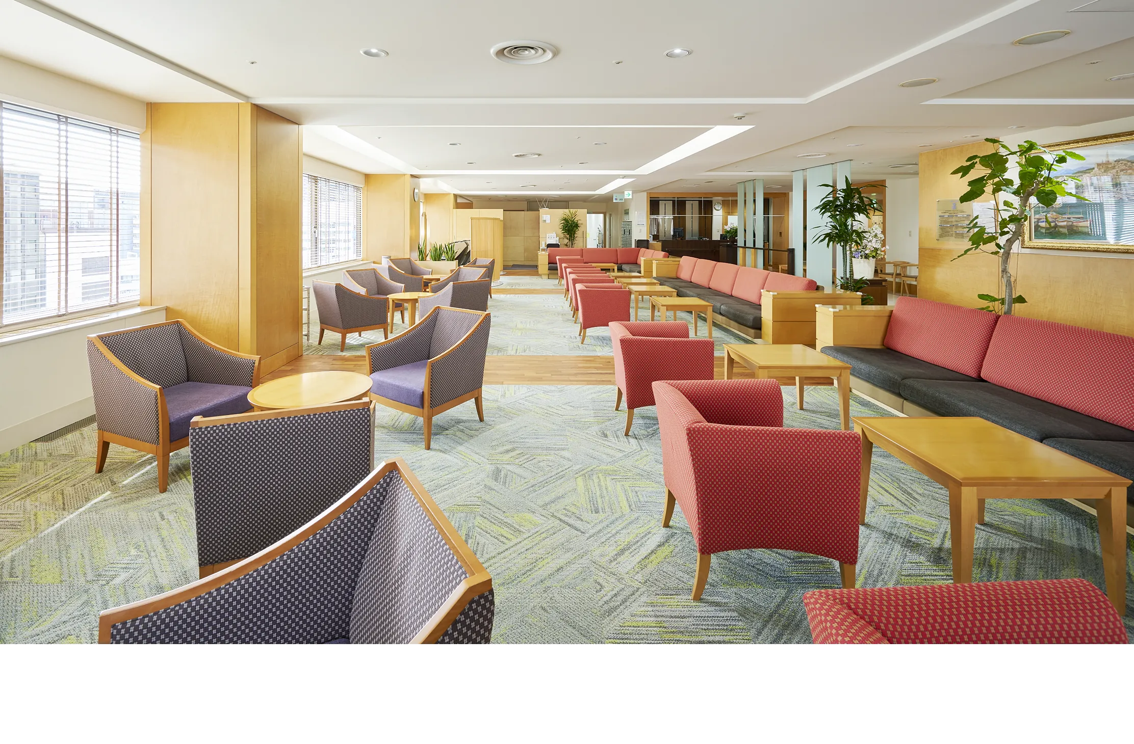 大野クリニックの待合室