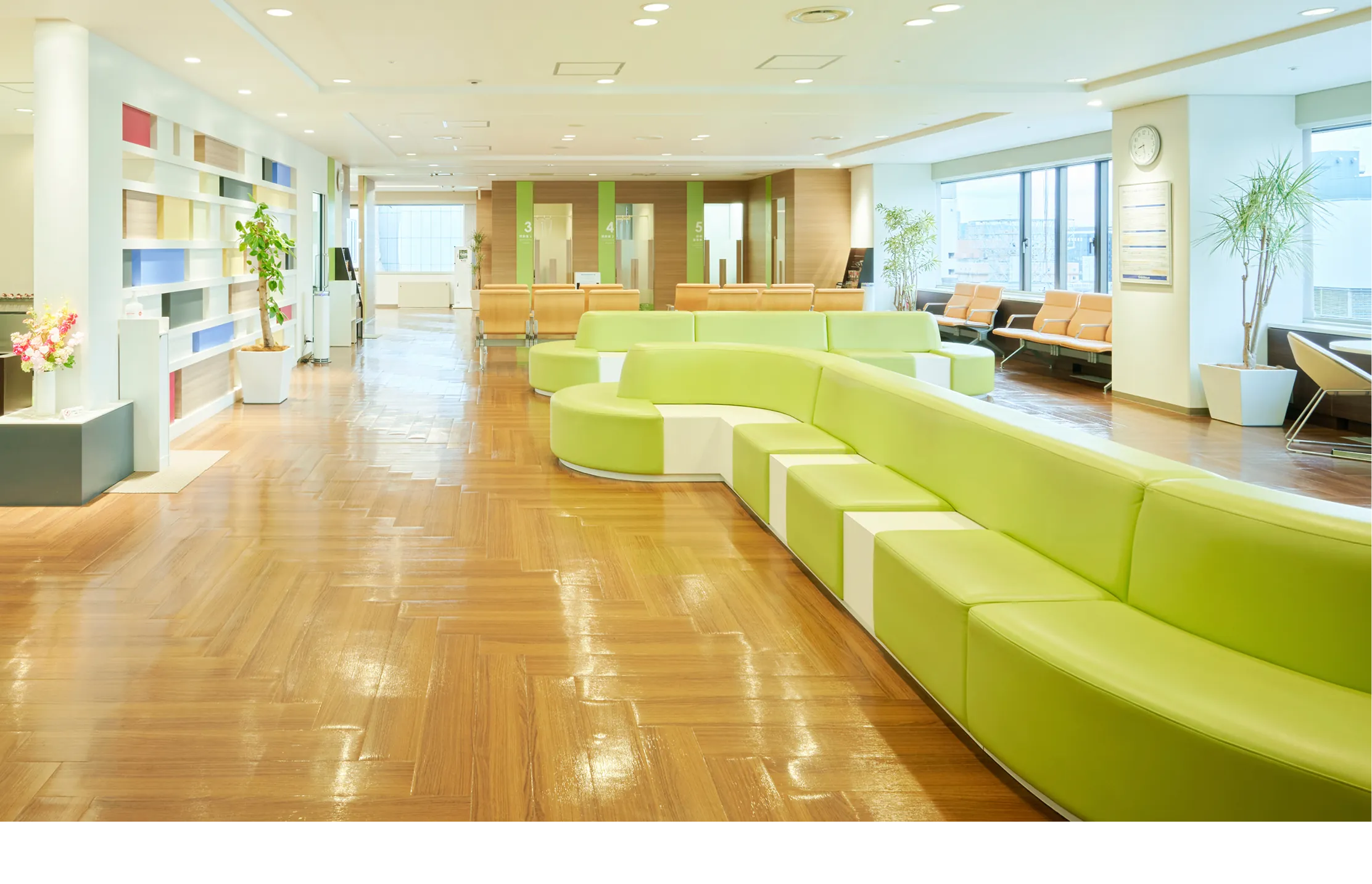 大野クリニックの待合室