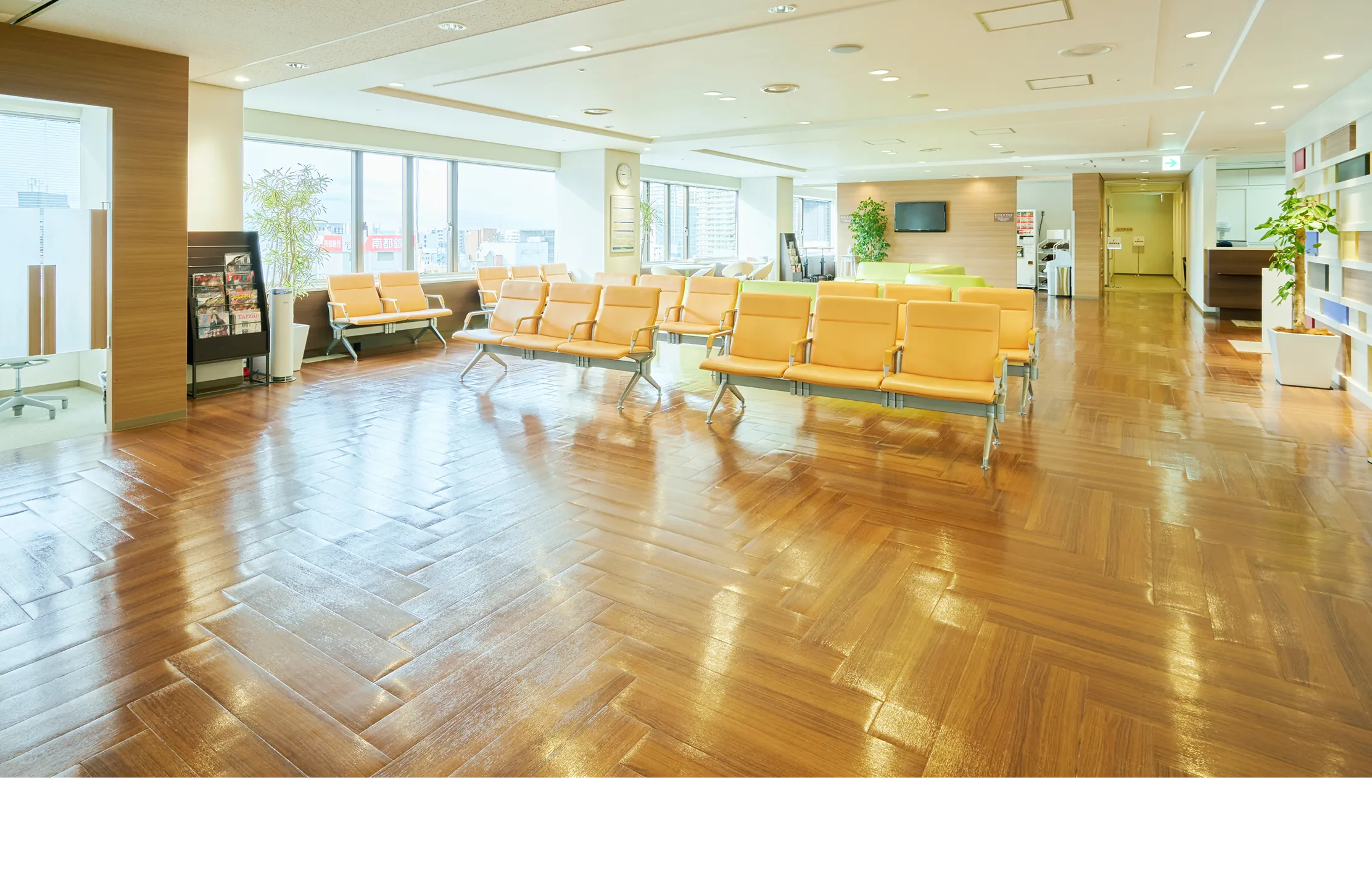 大野クリニックの待合室