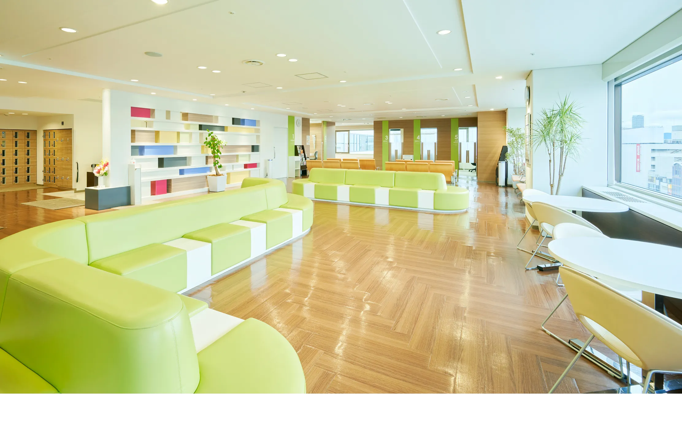 大野クリニックの待合室